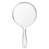 OWBIA Hand Mirror, Double-Sided Handheld Mirror 1X/3X Magnifying Mirror with Handle
