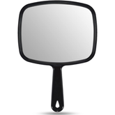 OWBIA Hand Mirror, All Black Handheld Mirror with Handle